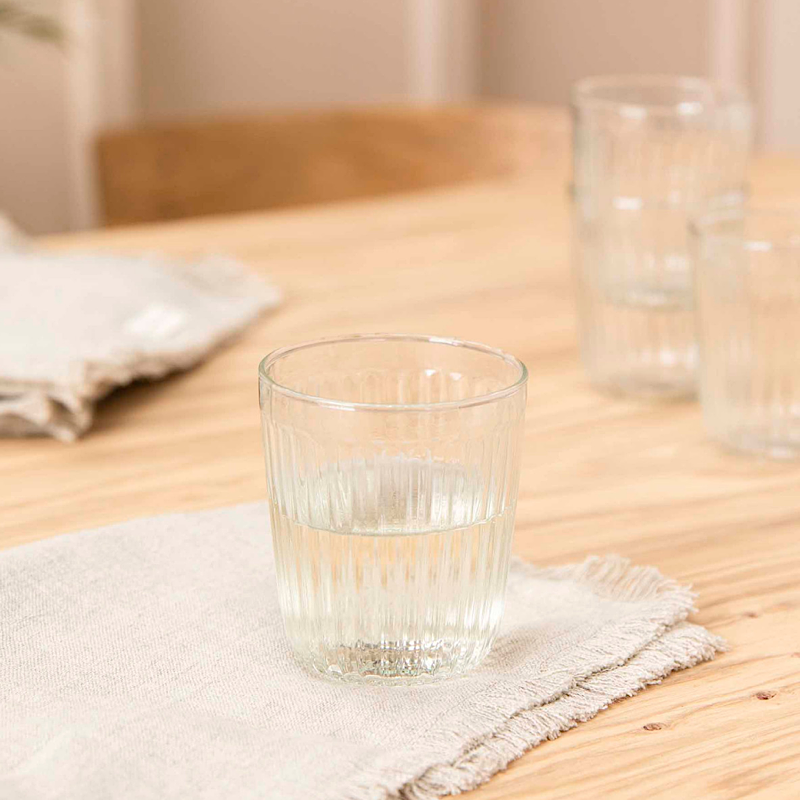 Garden Trading Northmoor Set of 4 Ribbed Tumblers