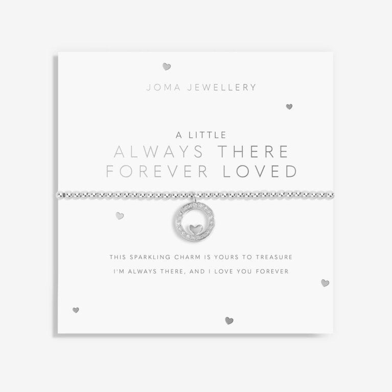 Joma a little ALWAYS THERE FOREVER LOVED Bracelet