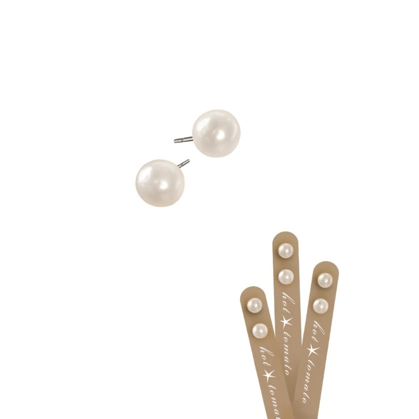 Faux Pearl earrings