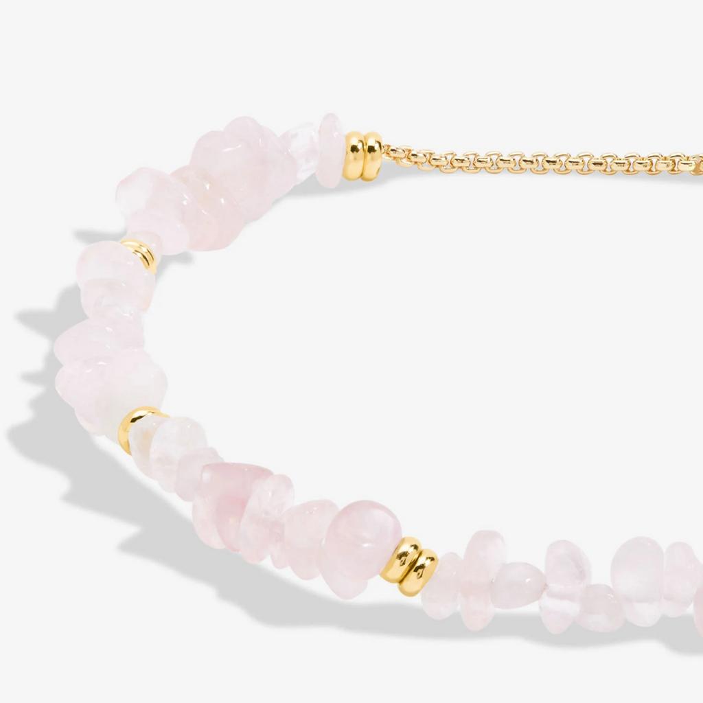 Joma jewellery Manifestones rose quartz