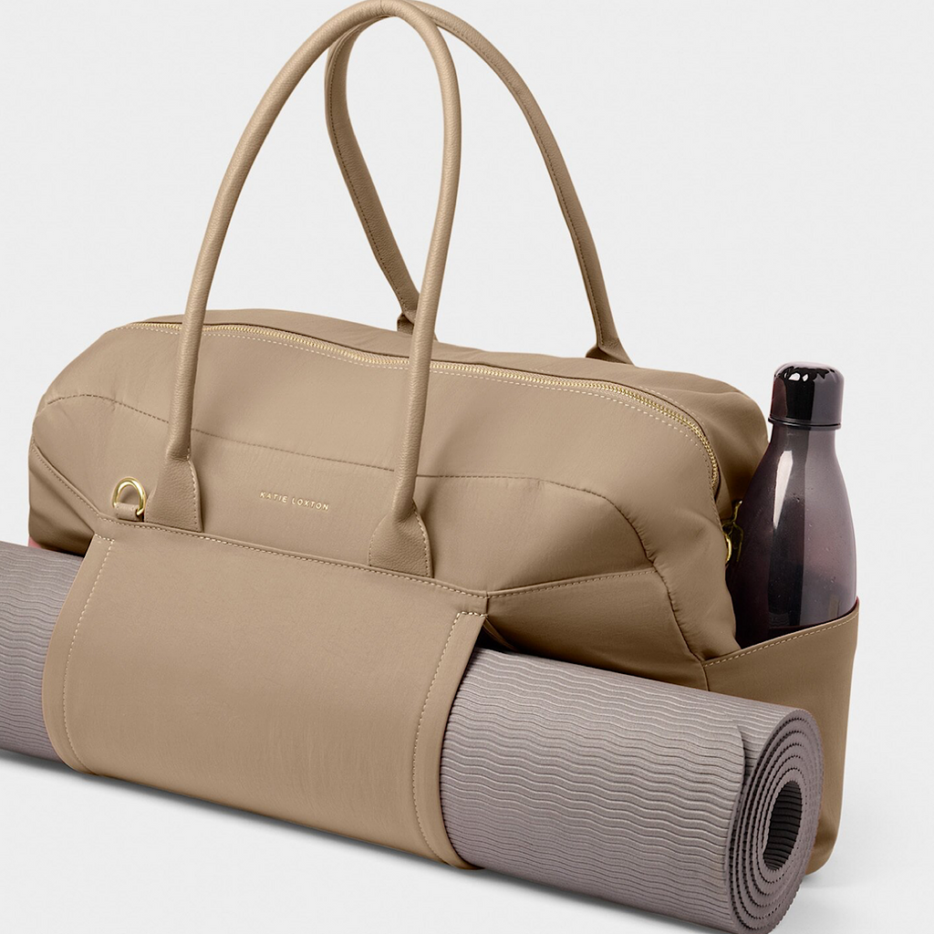 Katie Loxton Nylon-Luxe Everyday Holdall - Taupe