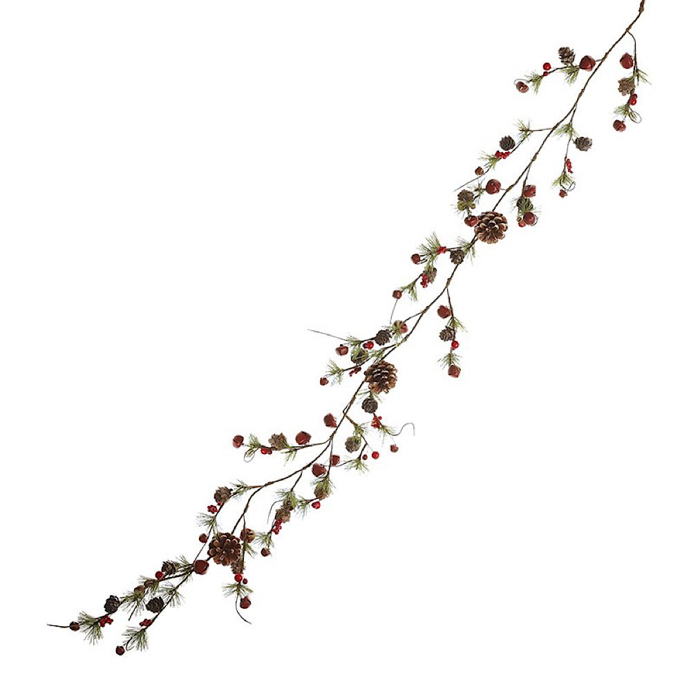 Red Berry & Bell Garland