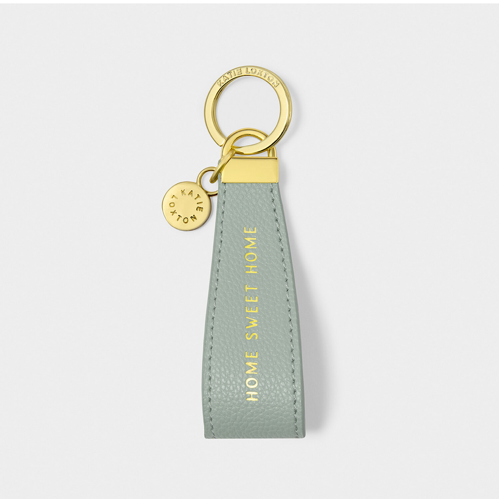 Katie Loxton Sentiment Loop Keyring n- home sweet home