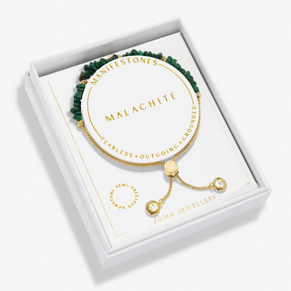 Joma Manifestones Malachite Bracelet