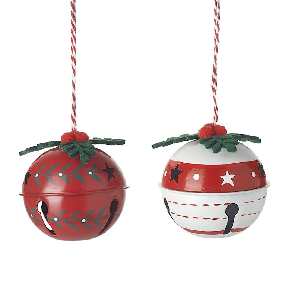 Red / White Hanging Bell