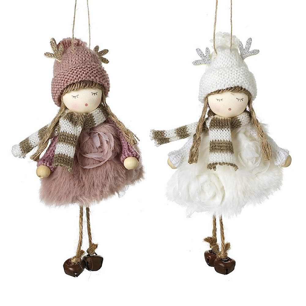 Fairy with Antlers Hanging Decoration