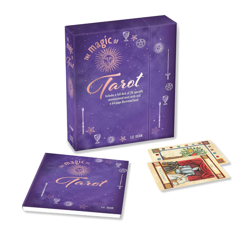 The Magic of Tarot Cards & Book