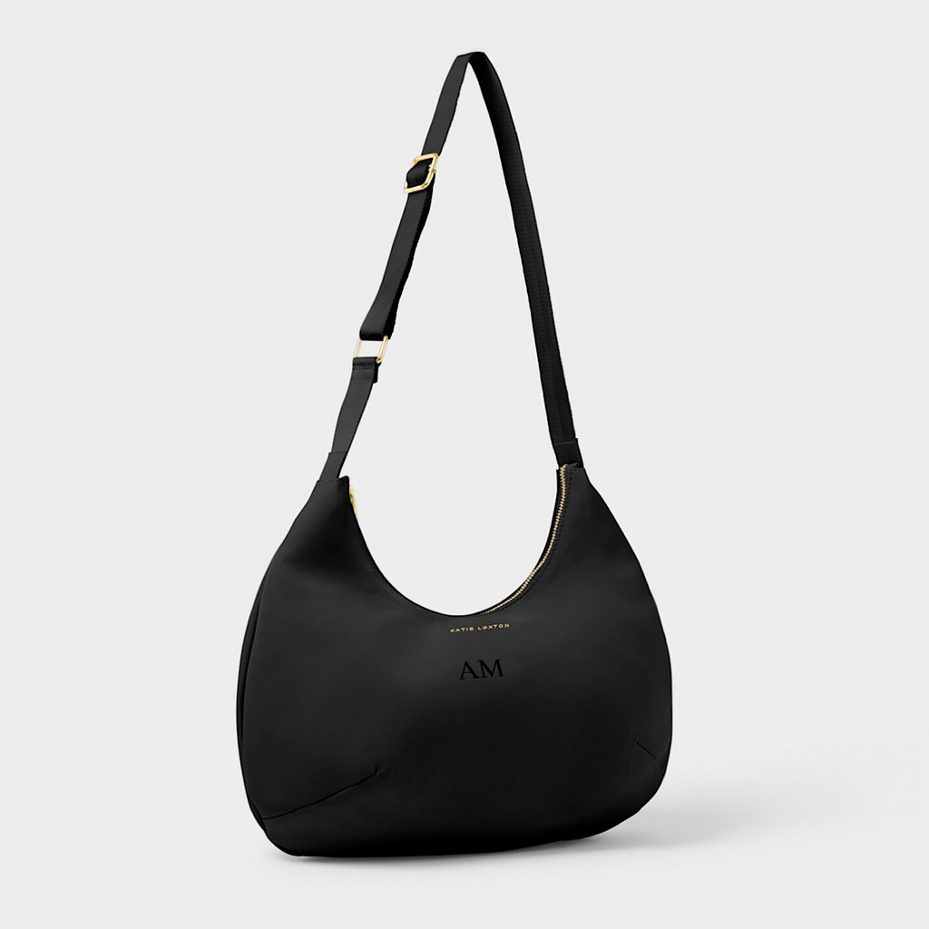 Katie Loxton Nylon-Luxe Sling Shoulder Bag - Black