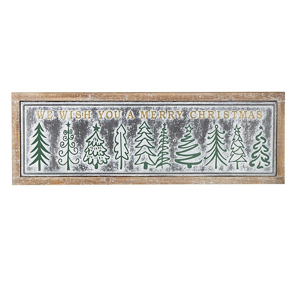 Merry Christmas Tree Sign