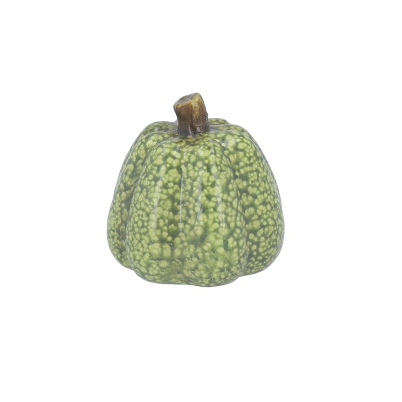 Green speckle pumpkin Gisela Graham 