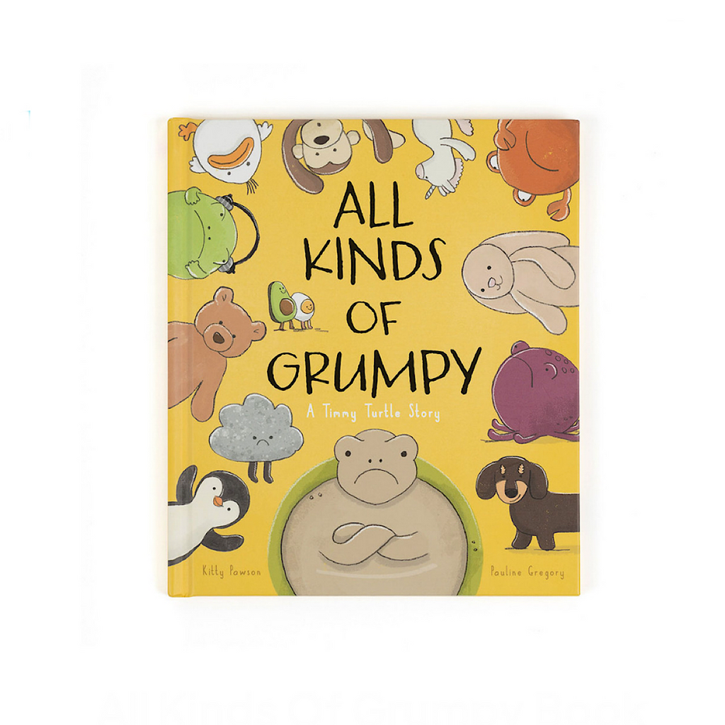 Jellycat All Kinds of Grumpy Book