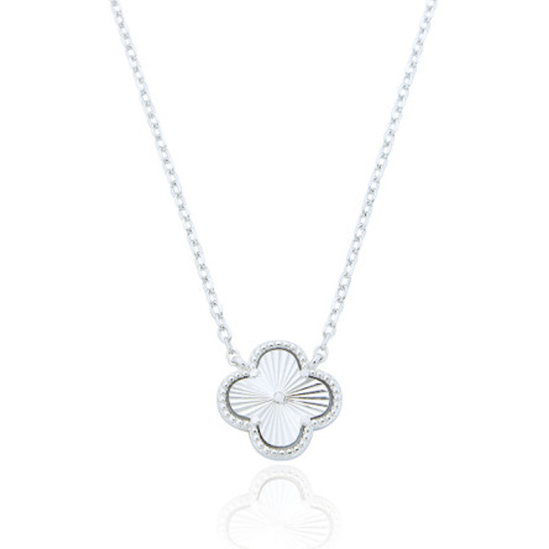 Clover Sterling Silver Necklace