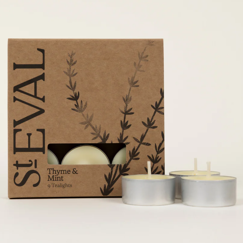 St. Eval Tealight Thyme & Mint