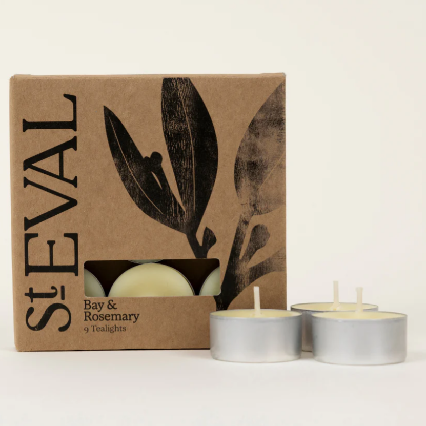 St. Eval Tealight Bay & Rosemary