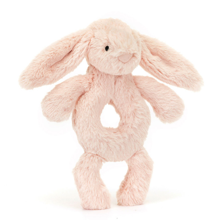 Jellycat Bashful Blush Bunny Ring Rattle