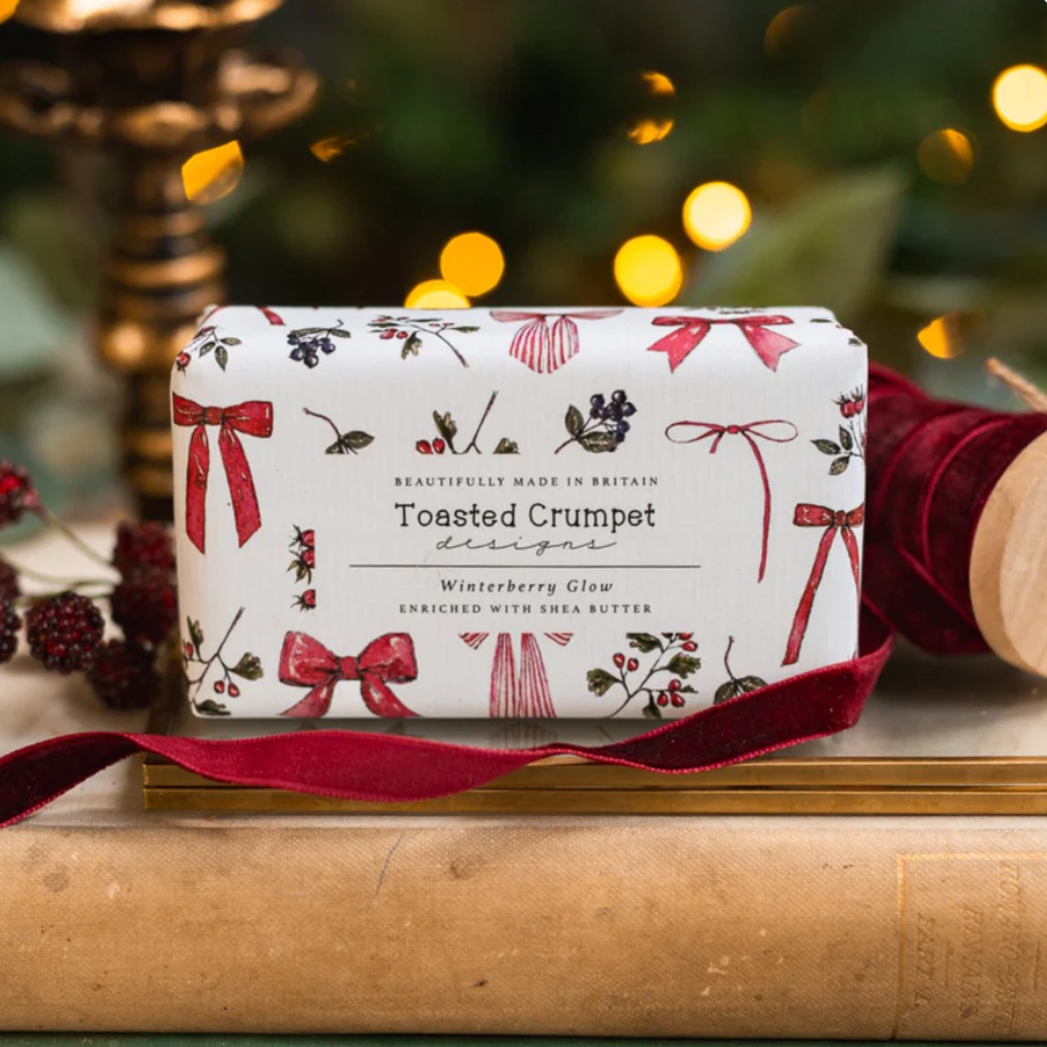 Toasted crumpet winterberry soap