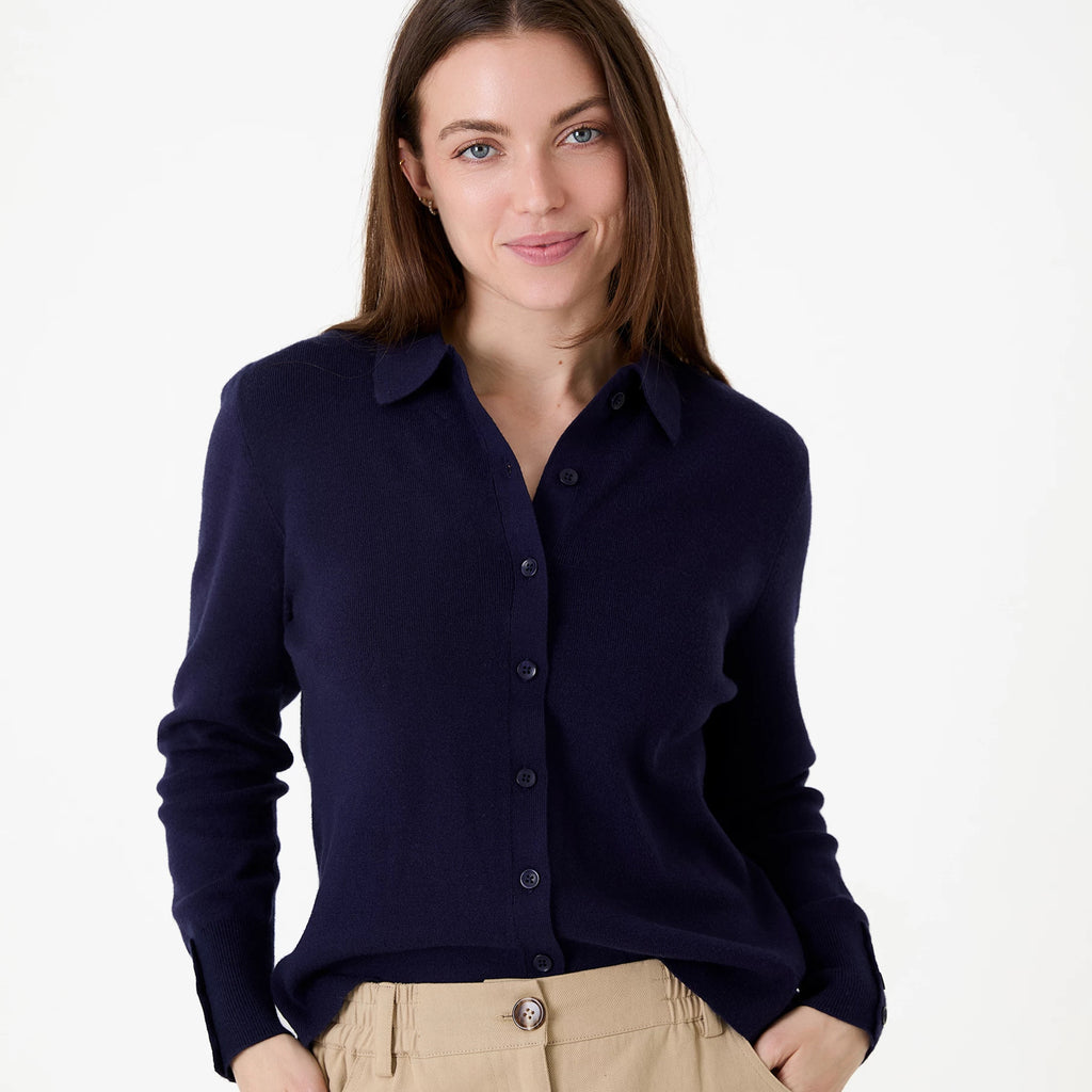 Dreams Cashmere Like Knitted Shirt