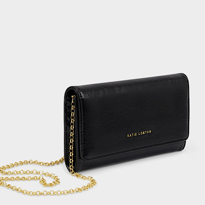Katie Loxton Zea Patent Crackle Purse Crossbody