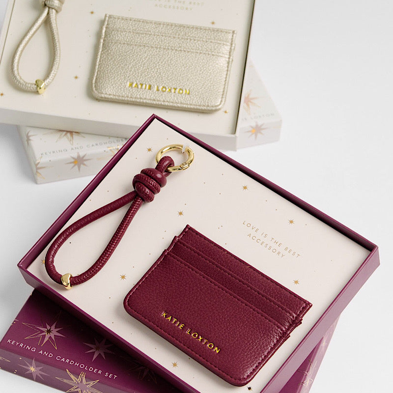 Katie Loxton Gift Boxed Keyring & Card Holder