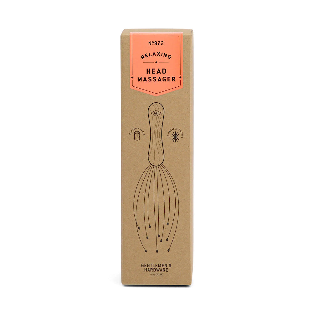 Gentlemen’s hardware head massager
