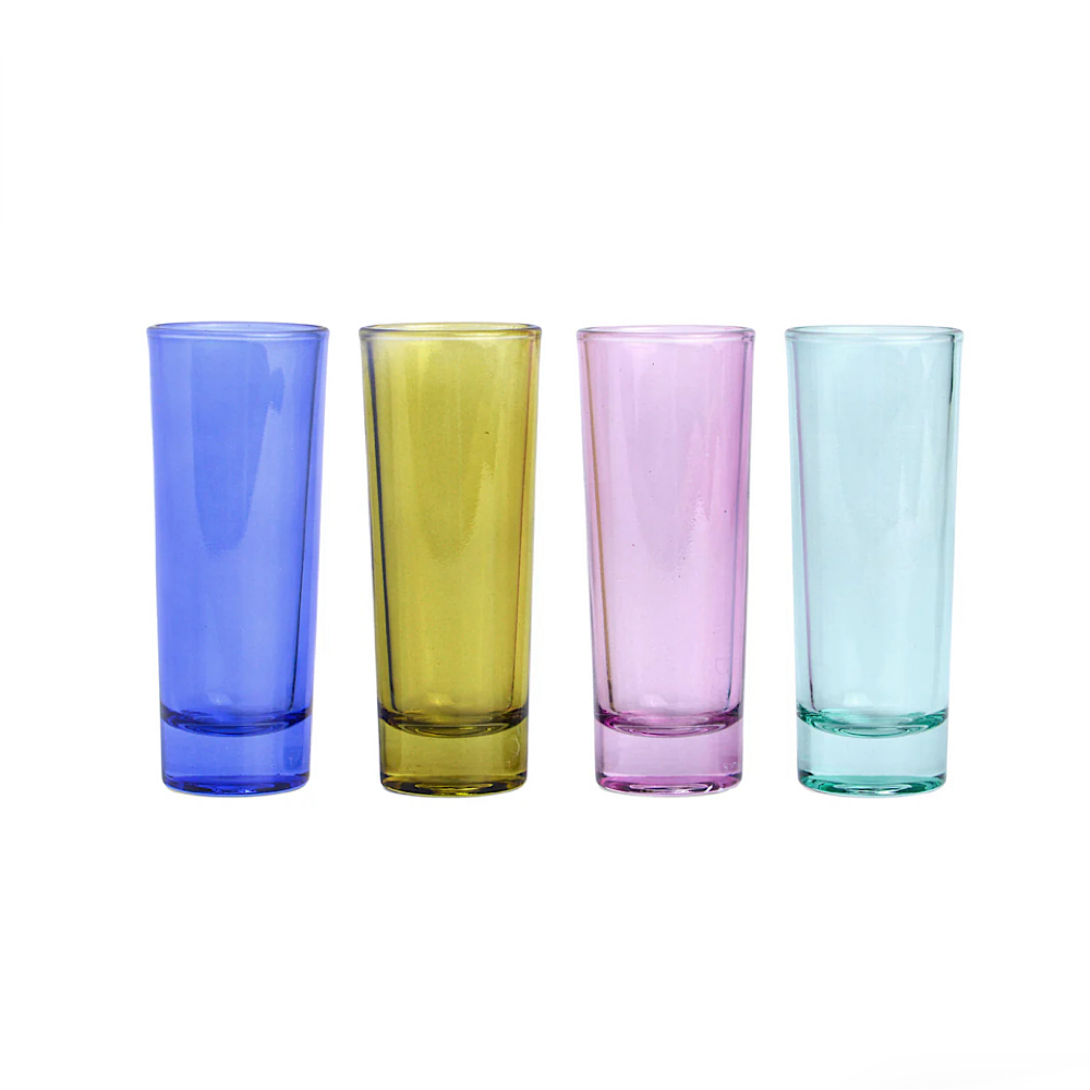 Gentlemens hardware Gracie assorted colour shot glasses