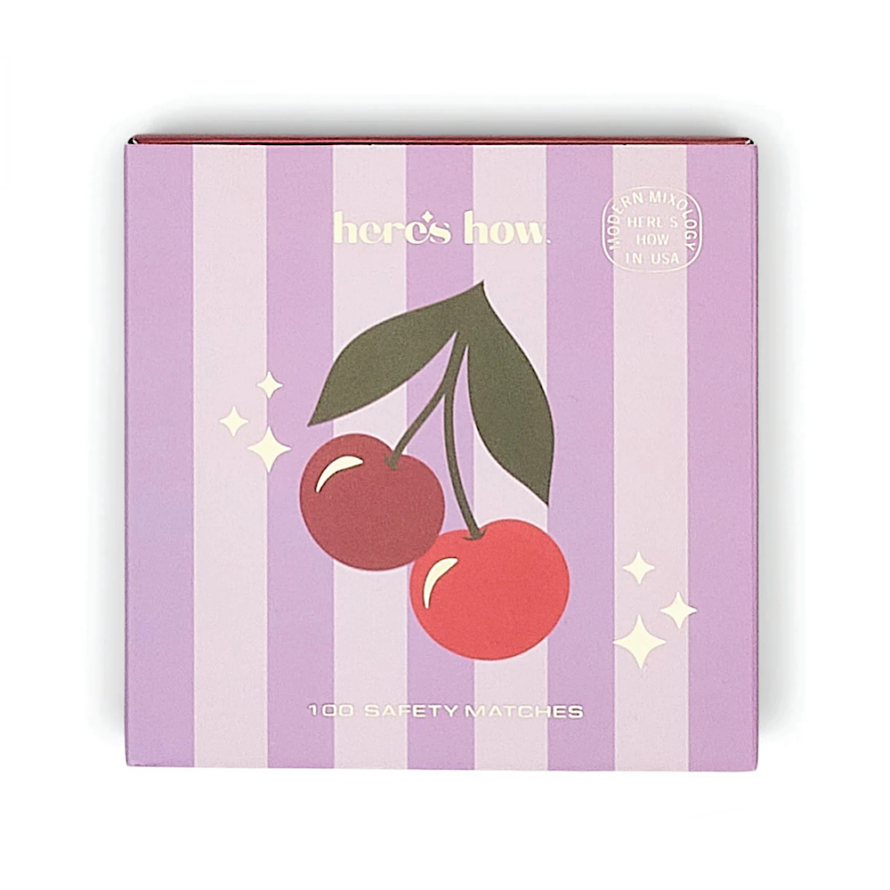 Gentlemens hardware Murphy box of matches cherry