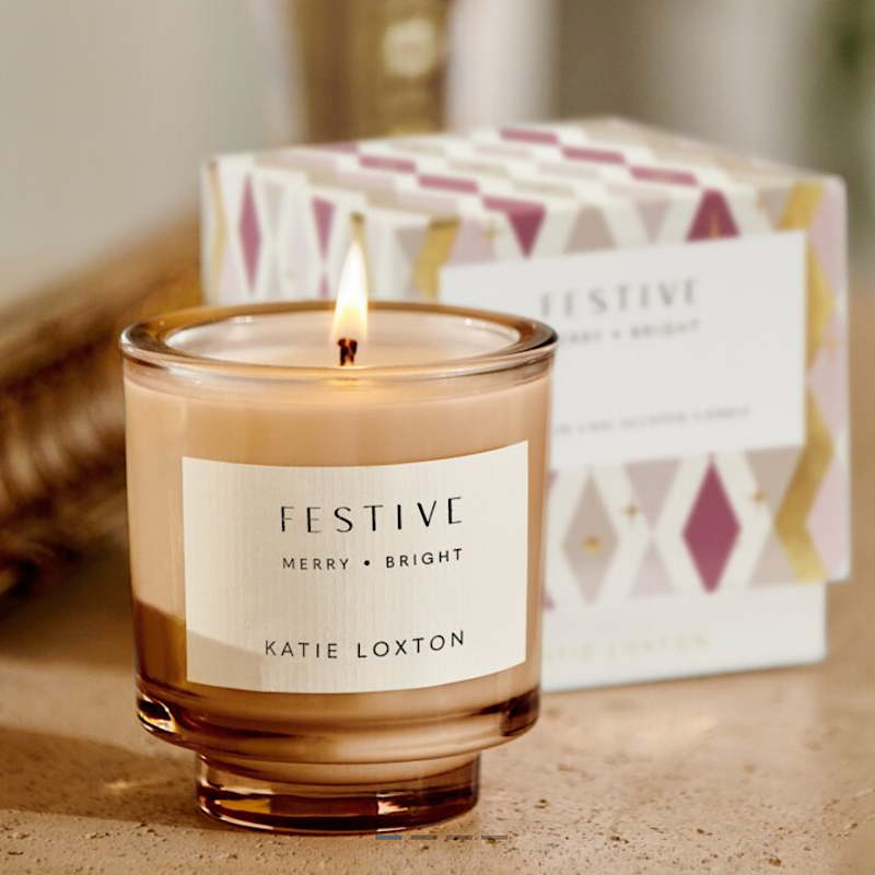 Katie Loxton 'Festive' Sentiment Candle