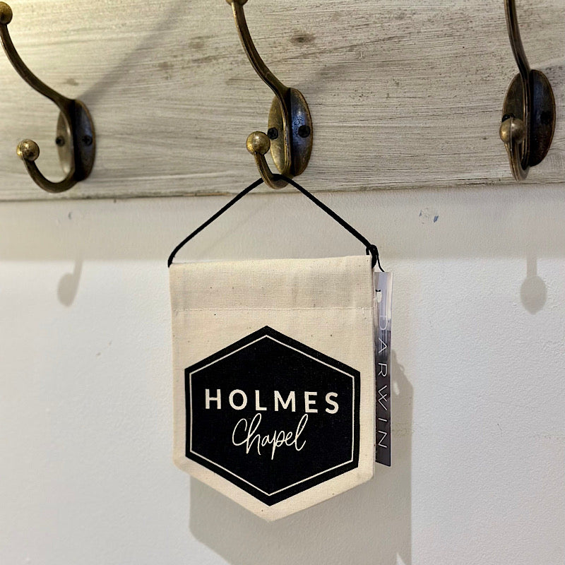 Holmes Chapel hanging banner