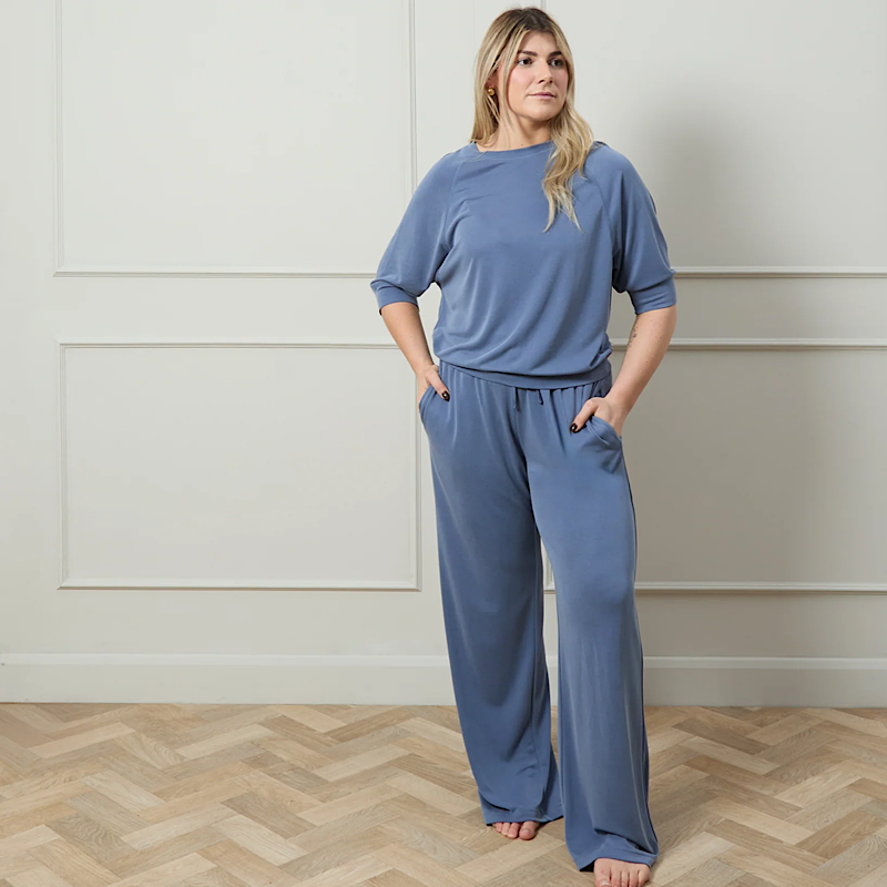 Chalk - Leona Pant Airforce Blue