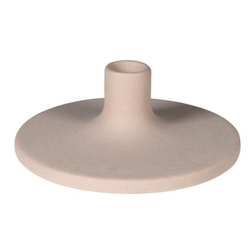 Plated Ceramic Candle Holder