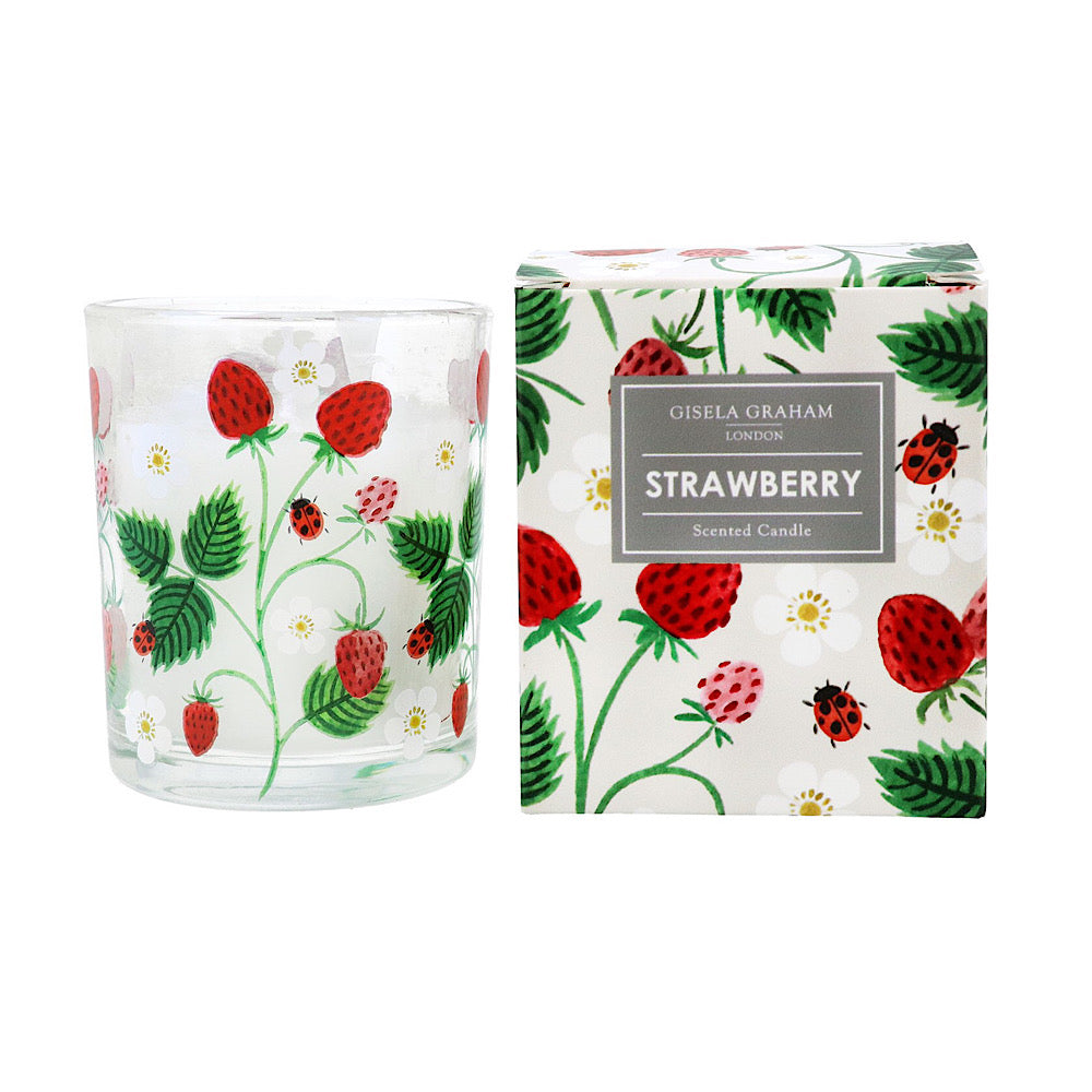 Strawberries Boxed Scented Candle