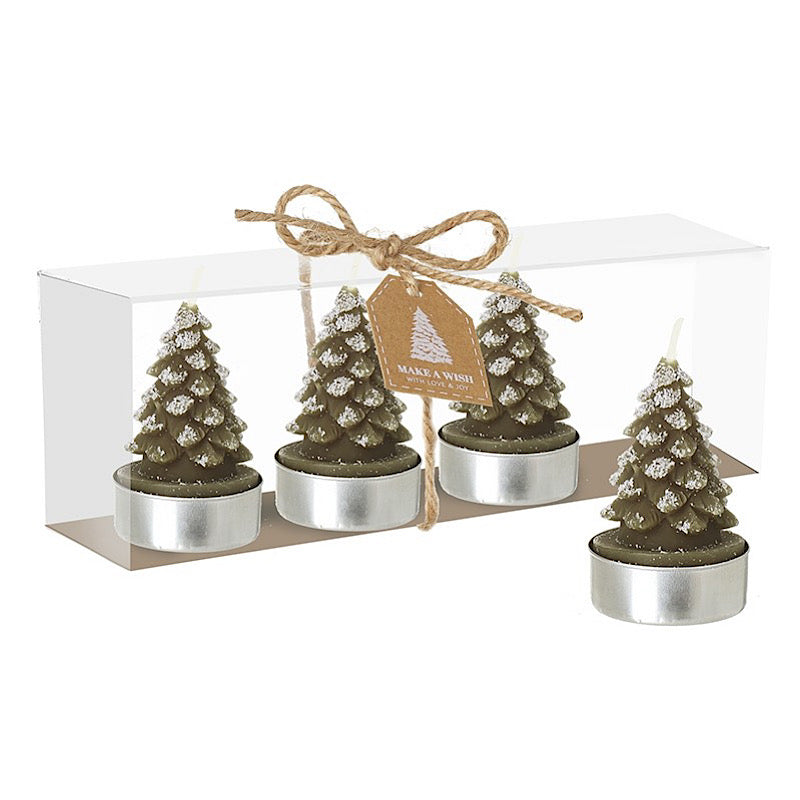 Christmas Tree Candle Set