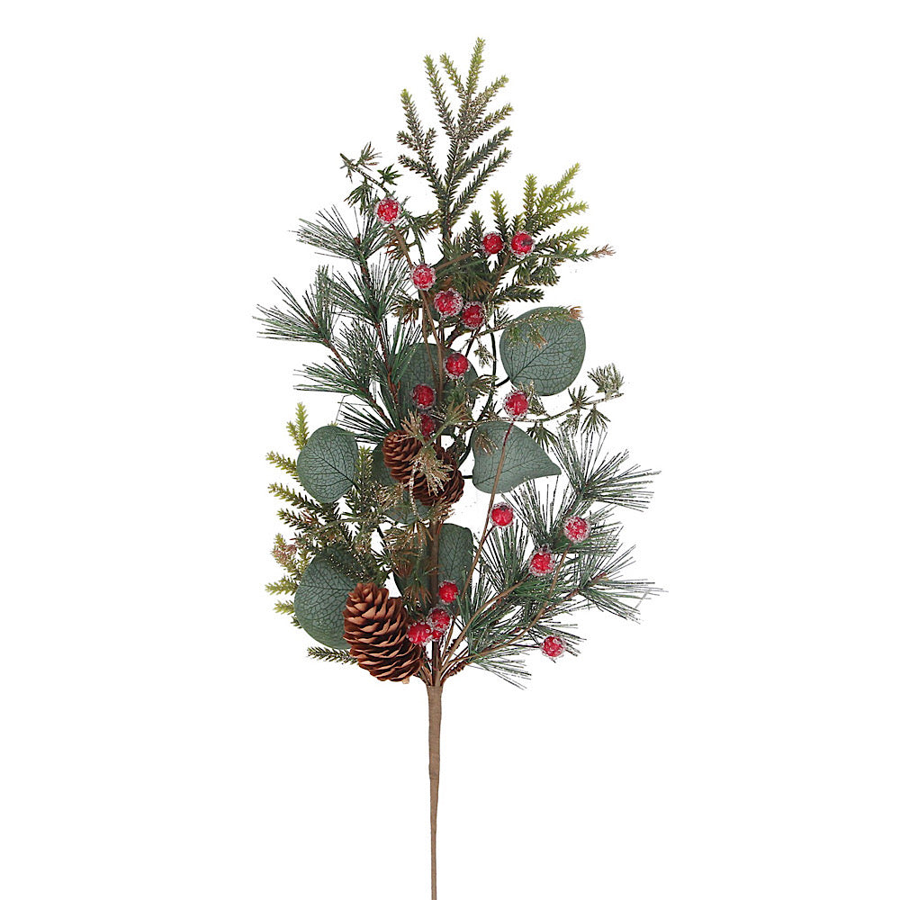 Eucalyptus/Fir/Berry Branch