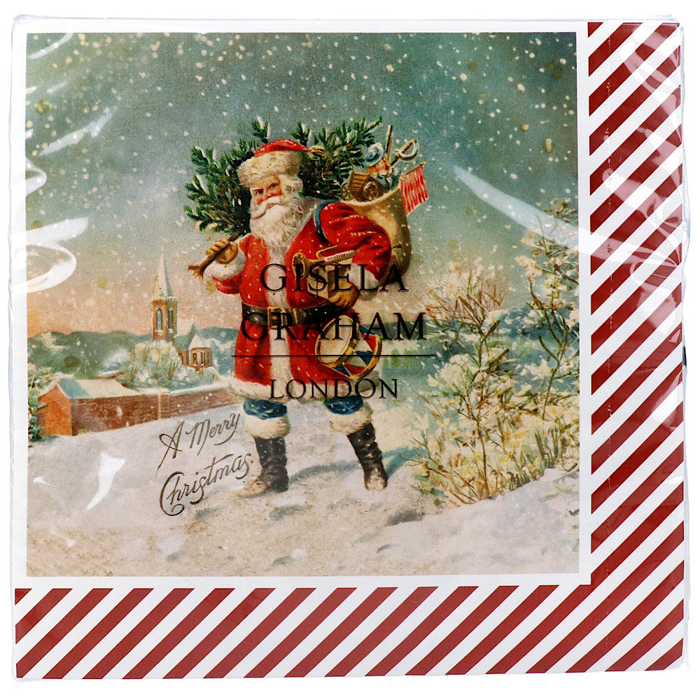 Nostalgia Santa Napkins