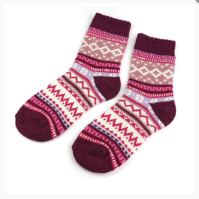 POM - Wool Blend Nordic Socks