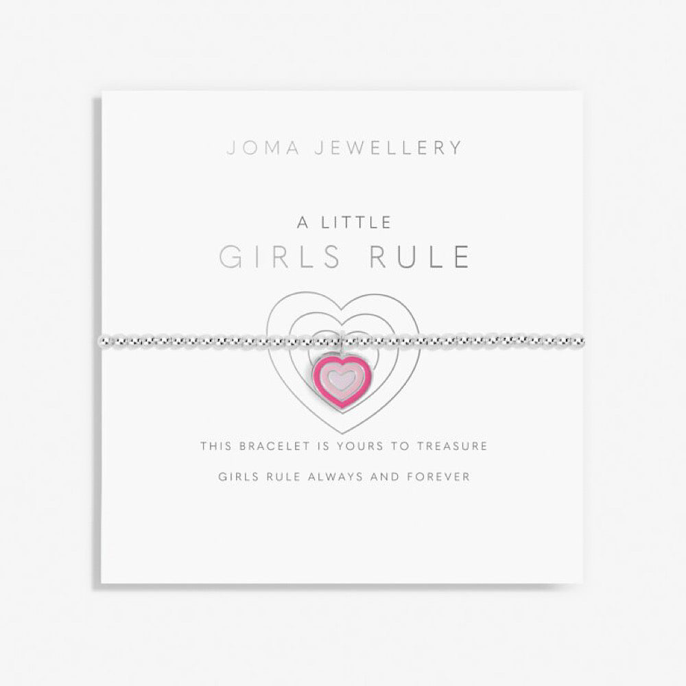 Joma Girls a little GIRLS RULE Bracelet