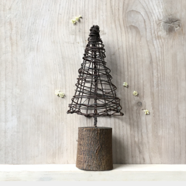 Rusty Wire Christmas Tree