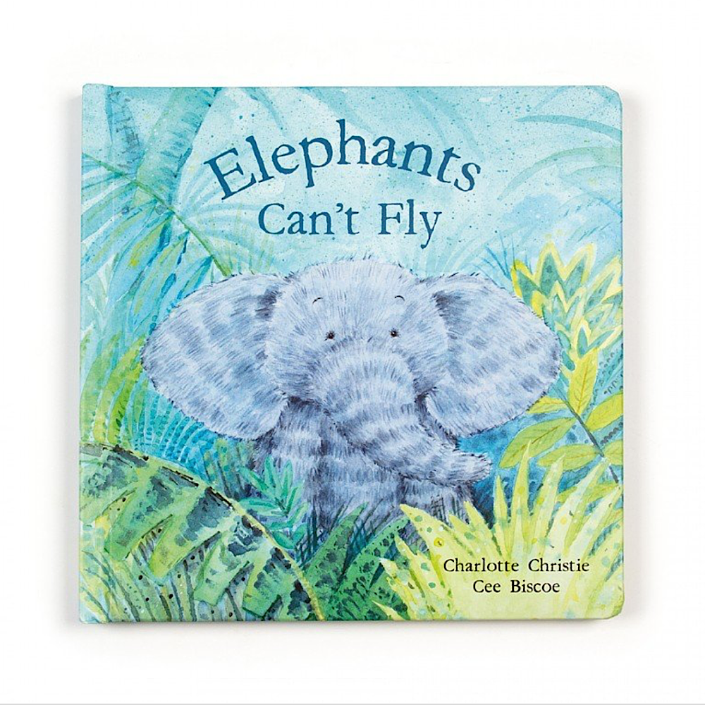 Jellycat Elephants can’t fly board book