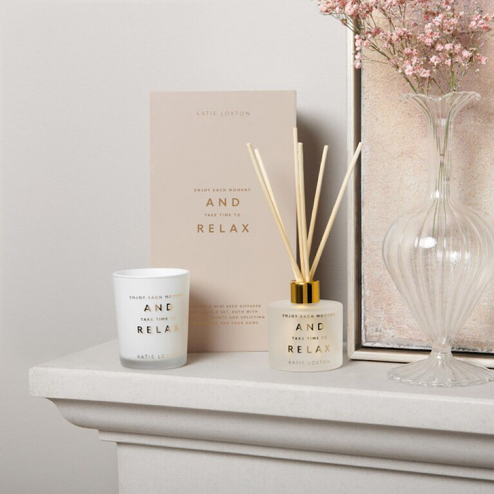 Katie Loxton Mini Fragrance Set 'Enjoy Each Moment & Take Time To Relax'