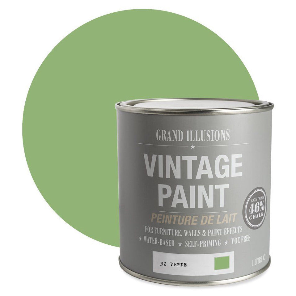 vintage chalk paint no 32 verde
