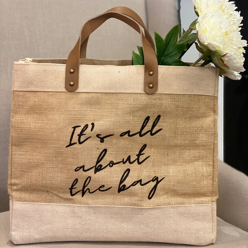 holmes gifts and interiors jute shopper its all about the bag