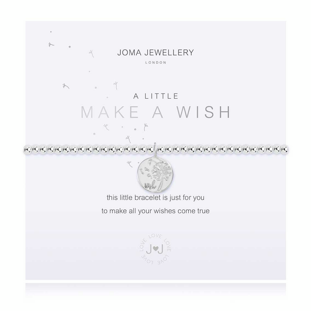 joma jewellery make a wish braceelt
