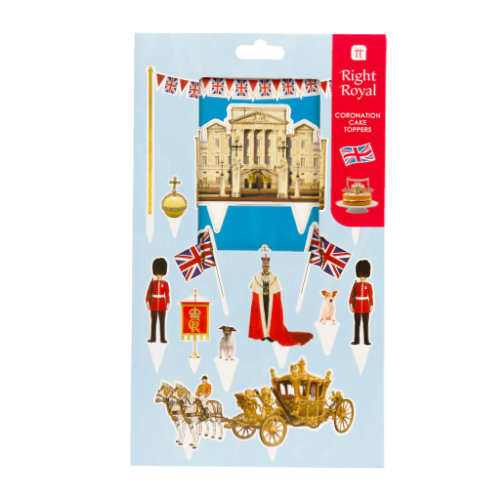 Talking Tables Coronation Cake Toppers – Holmes Gifts and Interiors