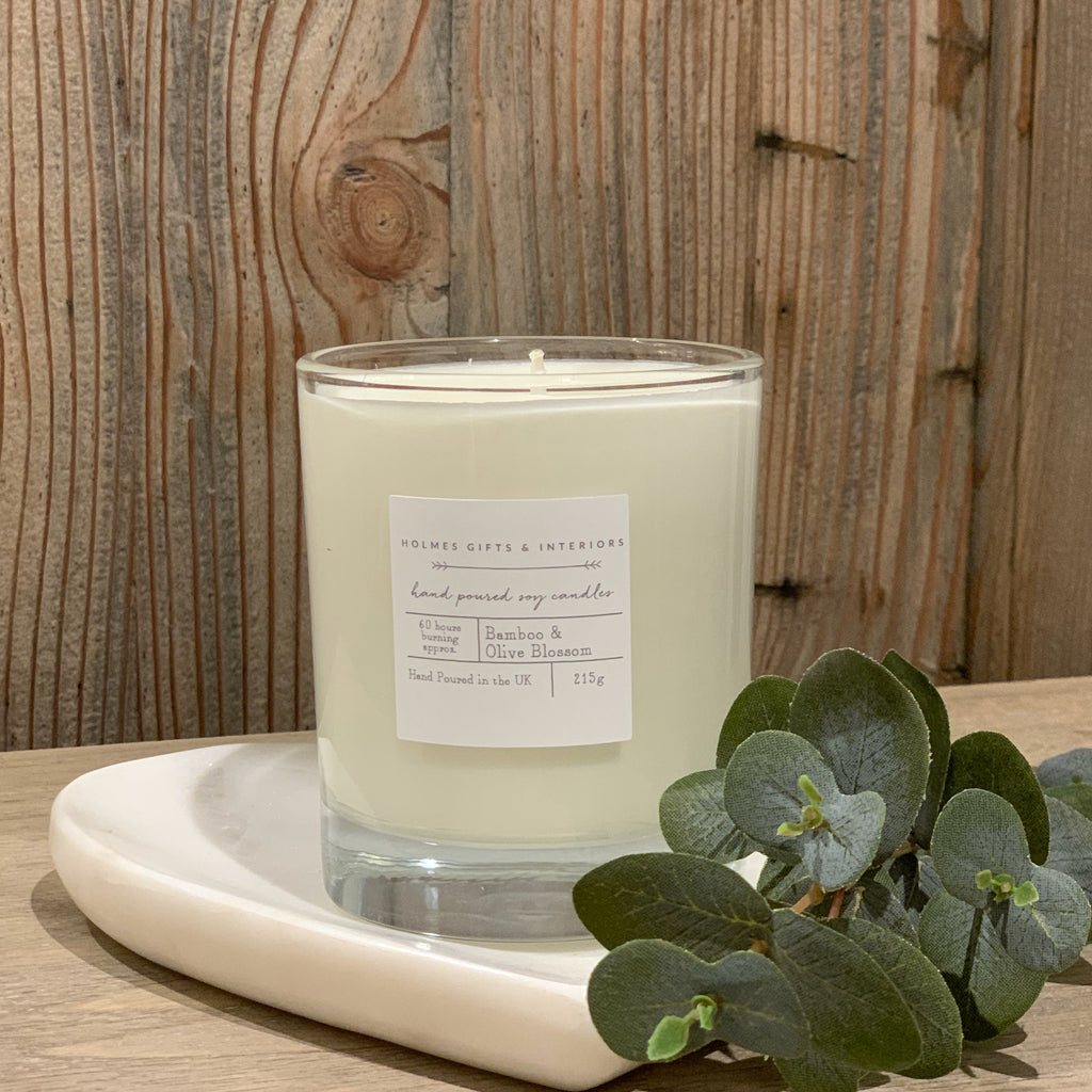 bamboo and Olive natural 30cl candle